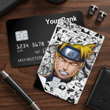 Credit Card Skin Sticker - Naruto - Naruto Manga Panel - Holographic