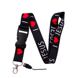 Lanyard - Religious - I Love Jesus