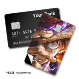 Credit Card Skin Sticker - One Piece - Luffy Gear 5 - Holographic