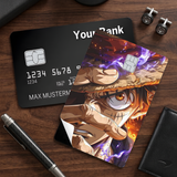 Credit Card Skin Sticker - One Piece - Luffy Gear 5 - Holographic