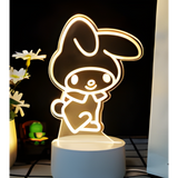 3D LED Night Light - Sanrio - My Melody (3)