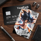 Credit Card Skin Sticker - Dragon Ball - Goku Ultra Instinct - Holographic