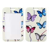 ID Card Badge Holder - Butterflies and Swirls