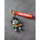 3D PVC Figure Keychain - Teen Titans Go! - Robin Figure