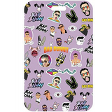 ID Card Badge Holder - Bad Bunny - Collage Purple ID Card Holder
