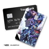 Credit Card Skin Sticker - Solo Leveling - Anime Art - Holographic