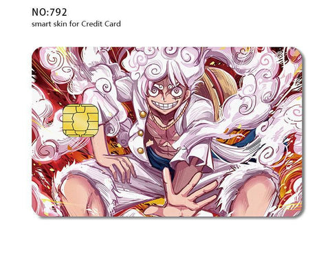 Credit Card Skin Sticker - One Piece - Luffy Gear 5