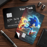 Credit Card Skin Sticker - Sonic the Hedgehog - Sonic Running - Holographic