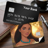 Credit Card Skin Sticker - Disney Princess - Pocahontas