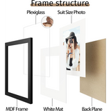 12x16 Picture Photo Frame for Wall Mounting Display - 12x16 Picture Photo Frame For Wall Mounting
