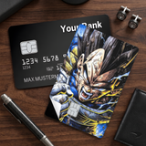 Credit Card Skin Sticker - Dragon Ball - Vegeta Ultra Ego - Holographic