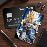 Credit Card Skin Sticker - Dragon Ball - Super Saiyan Vegeta - Holographic