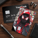 Credit Card Skin Sticker - Spider-Man - Miles Morales Comic Book - Holographic