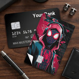 Credit Card Skin Sticker - Spider-Man - Miles Morales Geometric - Holographic