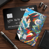 Credit Card Skin Sticker - Sonic the Hedgehog - Shadow The Hedgehog - Holographic