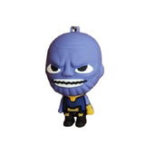 3D PVC Figure Keychain - Marvel - Chibi Thanos Standing