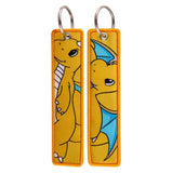Embroidery Keychain - Pokémon - Dragonite (Big Art, Wings)