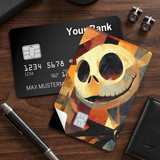 Credit Card Skin Sticker - The Nightmare Before Christmas - Jack Skellington Abstract Cubist Portrait