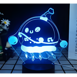 3D LED Night Light - Eggy Party - Jellyfish Uraia