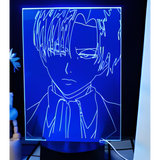 3D LED Night Light - Attack on Titan - Levi Ackerman (11)