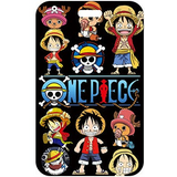 ID Card Badge Holder - One Piece - Chibi Characters Black Card