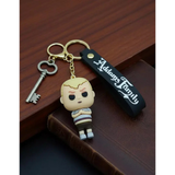 3D PVC Figure Keychain - Familia Addams Adams - Pugsley Addams Grumpy