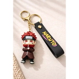 3D PVC Figure Keychain - Naruto - Chibi Pain Akatsuki Cloak