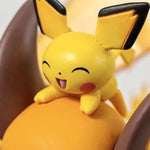 Statue & Figure - Pokemon - Pichu, Pikachu & Raichu Evolution Statue