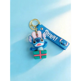 3D PVC Figure Keychain - Lilo & Stitch - Stitch Bunny Ears Gift Box