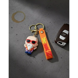 3D PVC Figure Keychain - Dragon Ball Z - Chibi Master Roshi Peace Sign
