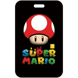 ID Card Badge Holder - Super Mario - Super Mushroom and logo