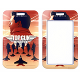 ID Card Badge Holder - Top Gun - Maverick And Pilots With Fighter Jet