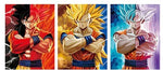 3D Lenticular Poster - Dragon Ball - Goku Transformation