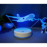 3D LED Night Light - Airplane (4)