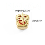 Bracelet Charm - Harry Potter - Gold ornate Hogwarts crest charm