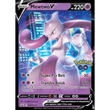Card Keychain - Pokémon - Mewtwo V Pokemon GO promo