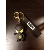 3D PVC Figure Keychain - Spider-Man - Chibi Symbiote