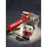 3D PVC Figure Keychain - Spider-Man - Peter Parker Hoodie Outfit