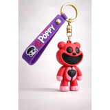 3D PVC Figure Keychain - Poppy Playtime - Kiss-mishy Red Standing
