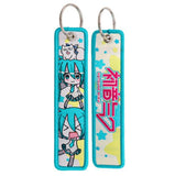 Embroidery Keychain - Vocaloid - Hatsune Miku (Chibi Poses, Name Logo)