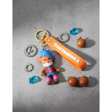 3D PVC Figure Keychain - Crash Bandicoot - Yaya Panda Standard Outfit