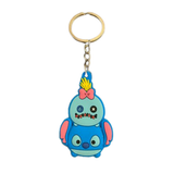 PVC Keychain - Lilo & Stitch - Scrump and Stitch Tsum Tsum