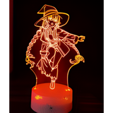 3D LED Night Light - Mushoku Tensei - Roxy Migurdia