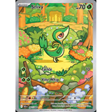 Card Keychain - Pokémon - Snivy basic Illustration Rare