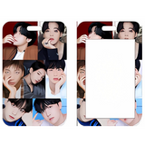 ID Card Badge Holder - BTS - Members Group Photo Collage