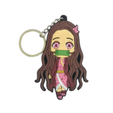 Demon Slayer Nezuko Kamado PVC keychain
