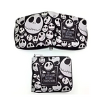 Zippered Short Wallet - The Nightmare Before Christmas