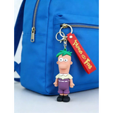 3D PVC Figure Keychain - Phineas And Ferb - Phineas Standard Outfit Variant 2