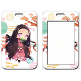 ID Card Badge Holder - Demon Slayer - Chibi Nezuko With Bamboo Muzzle