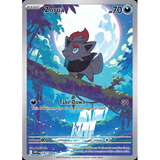 Card Keychain - Pokémon - Zorua basic Illustration Rare